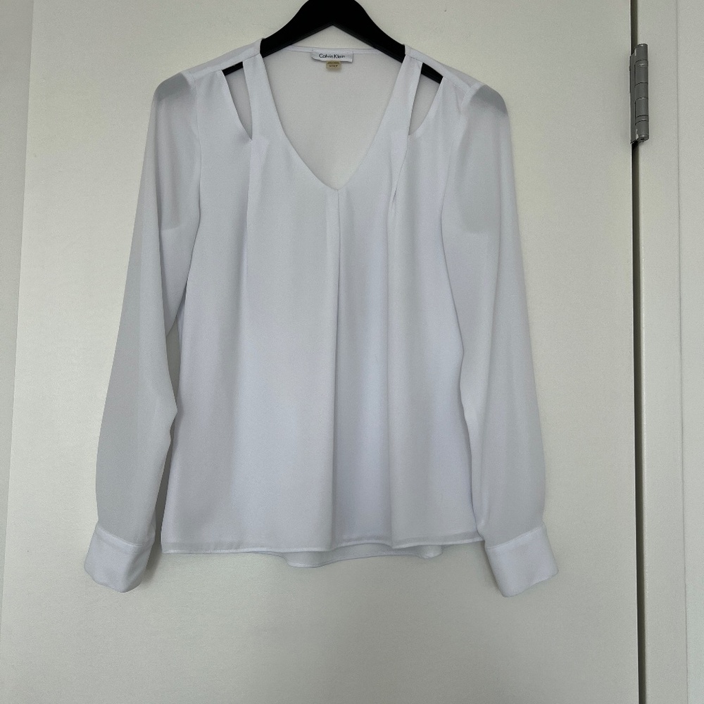 Calvin Klein White Blouse